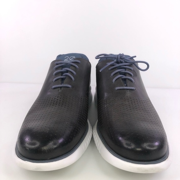 Cole Haan C32215 Men\'s Zeroground Gray/Blue/White Oxford - Size 12M main image 4